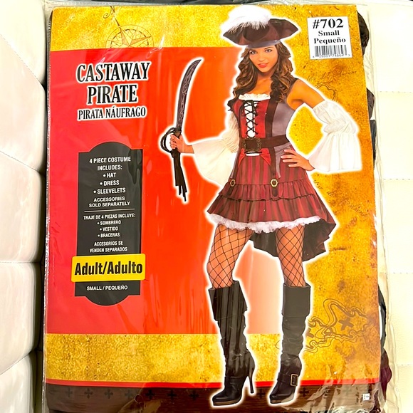 Other - Women’s Castaway Pirate Costume